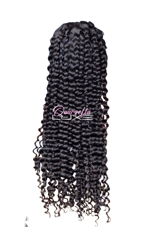 LUXE DEEP CURL LACE FRONTAL WIGS